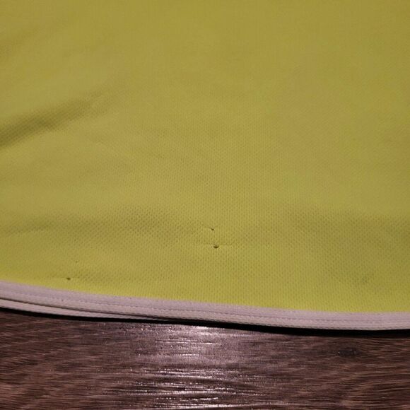 Nike Womens Dri Fit Running Racer Back Tank Top Safety Yellow, Size Medium - Picture 2 of 8